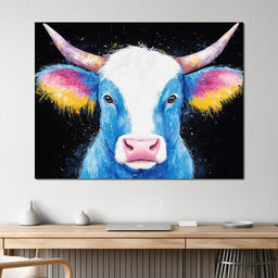 Radiant Bovine - NicheCanvas