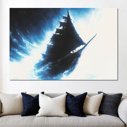 Voyage Through the Tempest - NicheCanvas