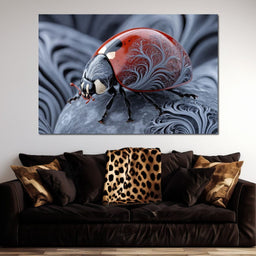 Lady of Patterns - TooplesArt - NicheCanvas