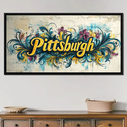 Pittsburgh Mural - NicheCanvas