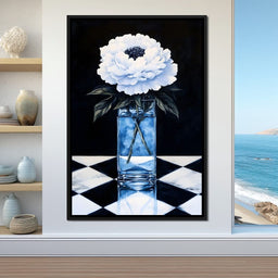 Dream Petals in Glass Enclave - NicheCanvas