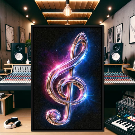 Chaos Music Canvas Print
