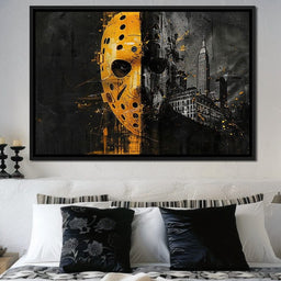 Masked Man - Raven Blackwood - NicheCanvas