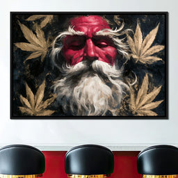 Ancient Sage Of Golden Leaves - NicheCanvas