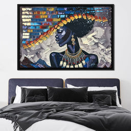 Starry Night Silhouette - Sakeem Gibbs - NicheCanvas