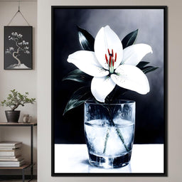 Eternal Blossom Reflection - NicheCanvas