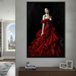 Midnight Flamenco - TooplesArt - NicheCanvas