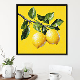 Golden Citrus - NicheCanvas