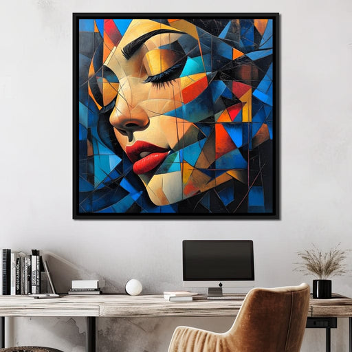 Kaleidoscope Dreams Evolving Geometry Canvas Print