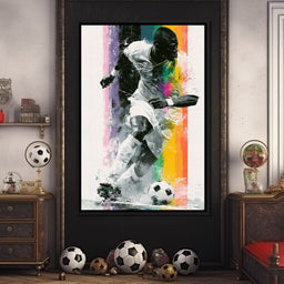 Victory Through The Vibrant Pitch - NicheCanvas