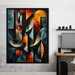 Colorful Modern Art 043 - Johanjjf - NicheCanvas