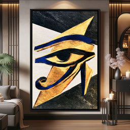 Ancient Golden Sight Of Protection - NicheCanvas