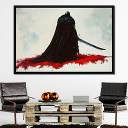 Shadowed Guardian Resolve - NicheCanvas