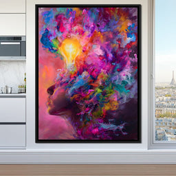 Chromatic Thought Ignition - NicheCanvas