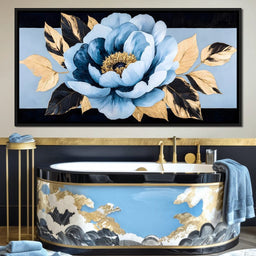 Golden Petal Harmony Blossom - NicheCanvas