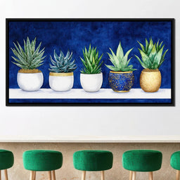 Succulent Harmony Palette - NicheCanvas