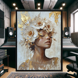 Golden Blossom Dream Essence - Cole Williams - NicheCanvas