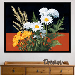 Wildflower Gathering Radiance - NicheCanvas
