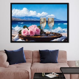 Oceanfront Celebration Bliss - NicheCanvas