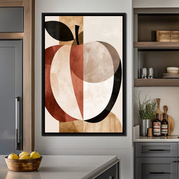 Geometric Study of Harvest Fruit - NicheCanvas