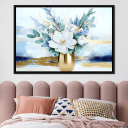 Golden Bouquet Dreamscape - NicheCanvas