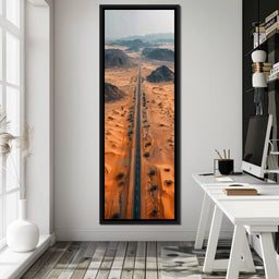 Desert Highway Serenity - NicheCanvas