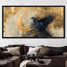 Golden Flight of Midnight - NicheCanvas