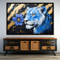 Wild Lioness - Alicia Smith - NicheCanvas