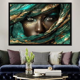 Emerald Gaze Gold Essence - NicheCanvas