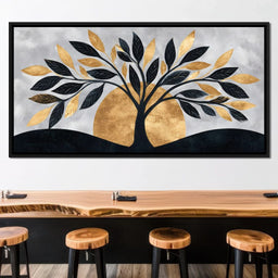 Golden Dawn Tree Reverie - NicheCanvas