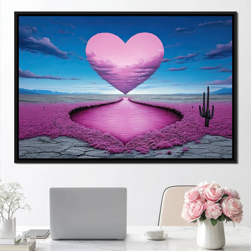 Mirage of Love - TooplesArt Canvas Print