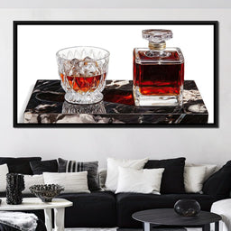 Refined Spirits Elegance - NicheCanvas