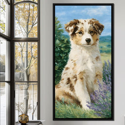 Country Puppy  - NicheCanvas