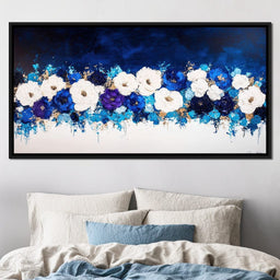 Floral Symphony Nocturnal - NicheCanvas