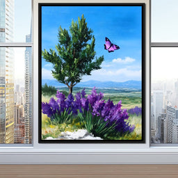 Butterfly Meadow Bliss - NicheCanvas