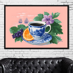 Fresh Morning Brew & Fruits - NicheCanvas