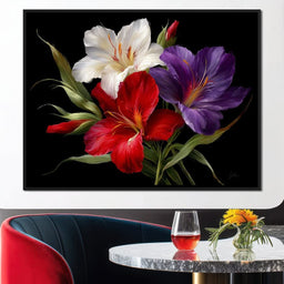 Gladiolus Garden Noir Bloom - NicheCanvas