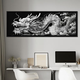 Eternal Dragon's Flight - NicheCanvas