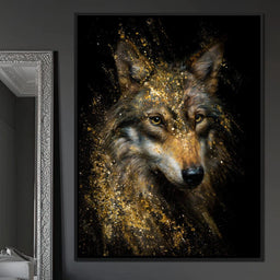 Radiant Lupine Goldburst Spirit - NicheCanvas