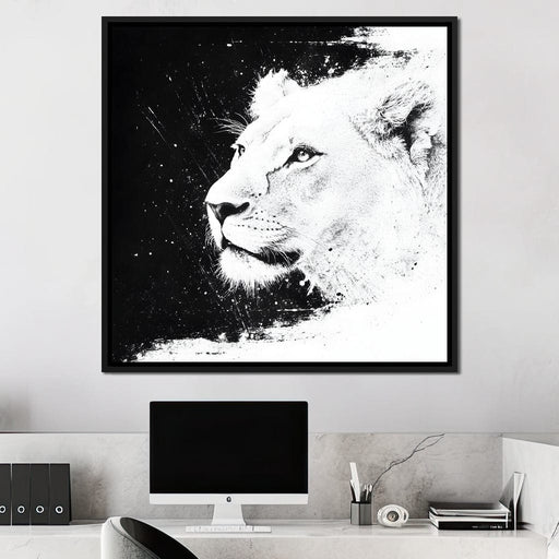 Lioness Vision Canvas Print