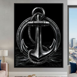 Weight of the Restless Anchor - NicheCanvas