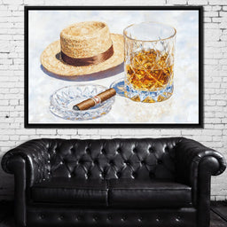 Sunlit Cuban Leisure - NicheCanvas