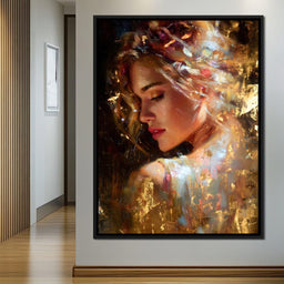 Radiant Brushstrokes Of Grace - NicheCanvas