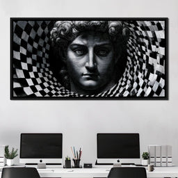 Fragmented Logic Of The Marble Mind - NicheCanvas