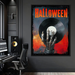 Halloween Monster Vinyl Vibes - NicheCanvas