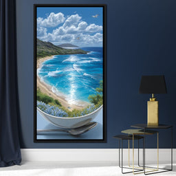 Tropical Ocean Bliss Bowl - NicheCanvas