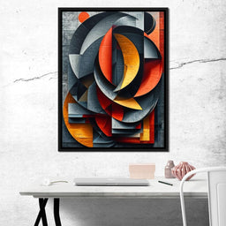 Colorful Modern Art 038 - Johanjjf - NicheCanvas