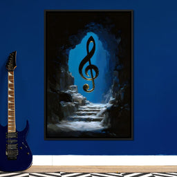 Celestial Clef Cavern Song - NicheCanvas