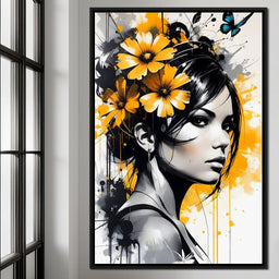 Female Portrait 262 - Johanjjf - NicheCanvas