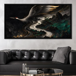 Ascending Over Jade Peaks - NicheCanvas